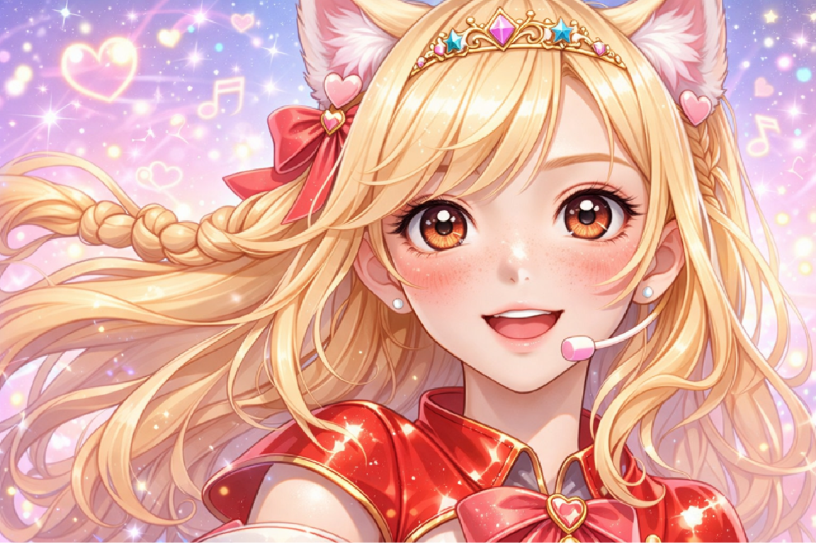 AI美少女メニュー注文チャレンジのイメージ